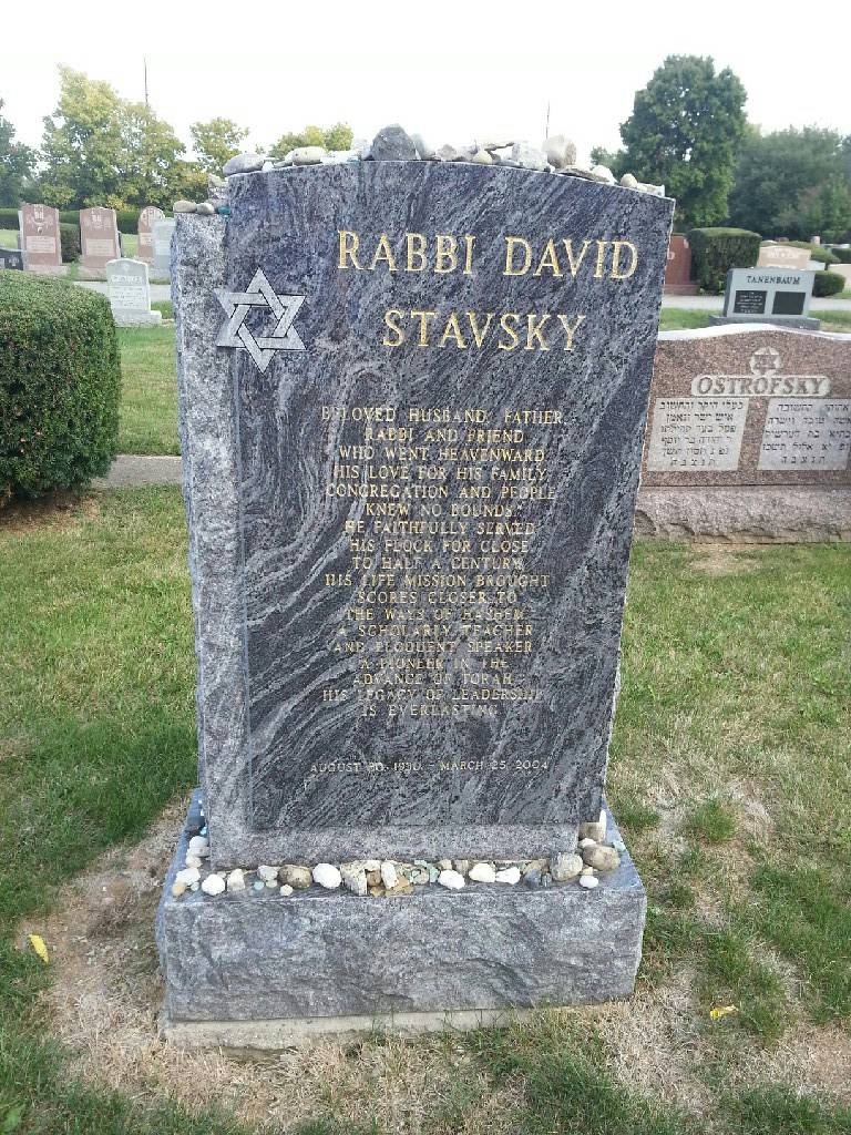 Rabbi David Stavsky